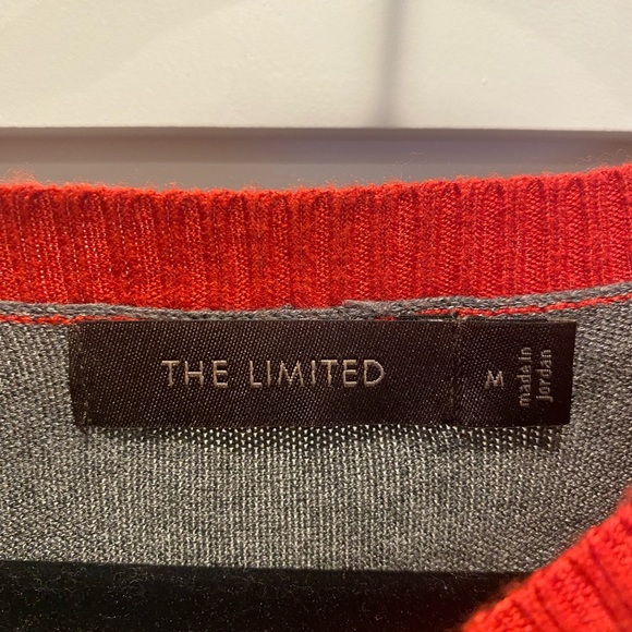 The Limited knit sweater with block coloring - Picture 2 of 5